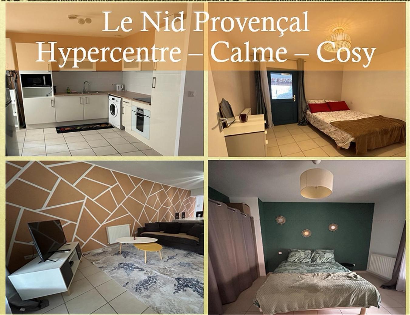 Charmant Appartement 2 Ch Nyons-Centre Ville Zewnętrze zdjęcie